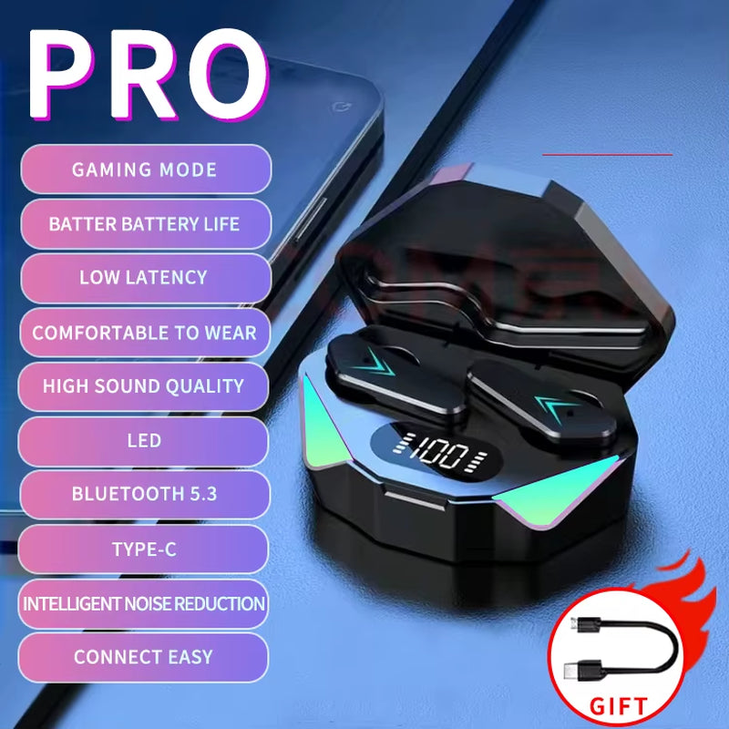 New Gaming Wireless Headphone Bluetooth Earphone Audífonos Bluetooth Inalámbrico Freeshippings Items Ear Buds for Xiaomi Huawei