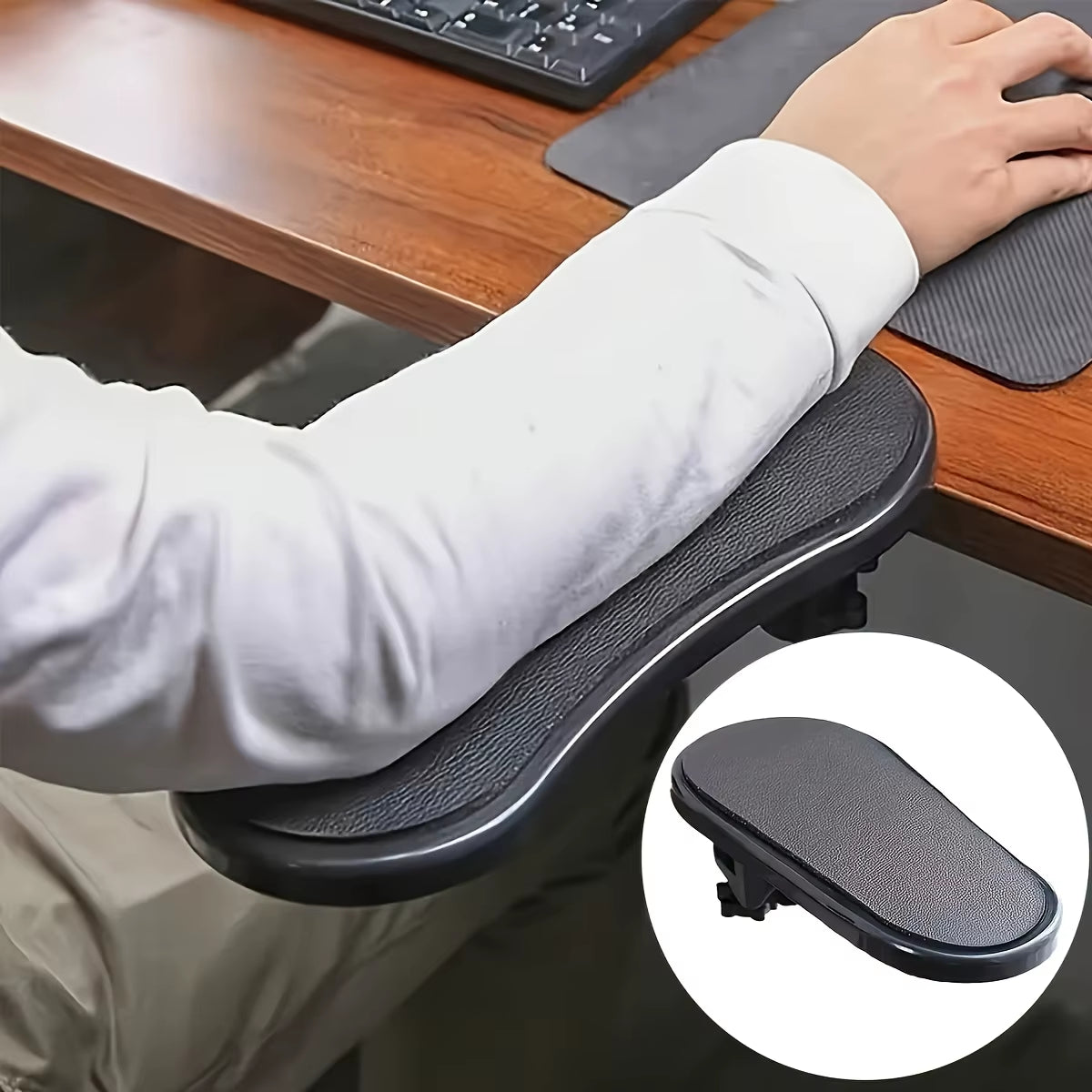 1Pc Desk Armrest Extender Rotatable Arm Support Comfortable Elbow Support for Gaming and Office Office Supplies Office Supplies