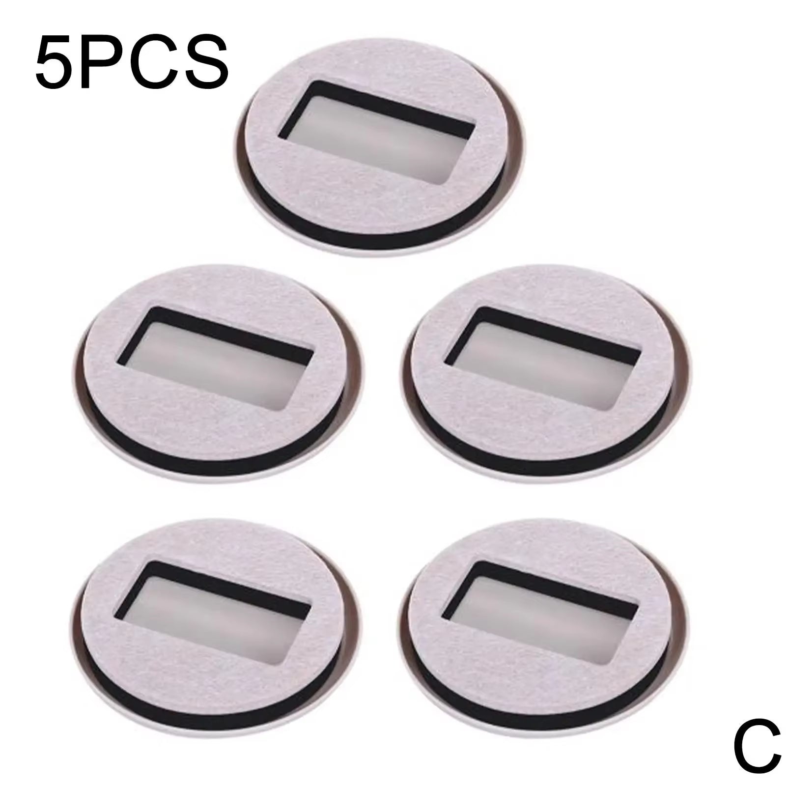 5Pcs Office Chair Wheel Stopper Chair Fixing Shockproof Wheel Scratches Floor Prevents Stopper Furniture Pad Caster Wood Ca S8V9