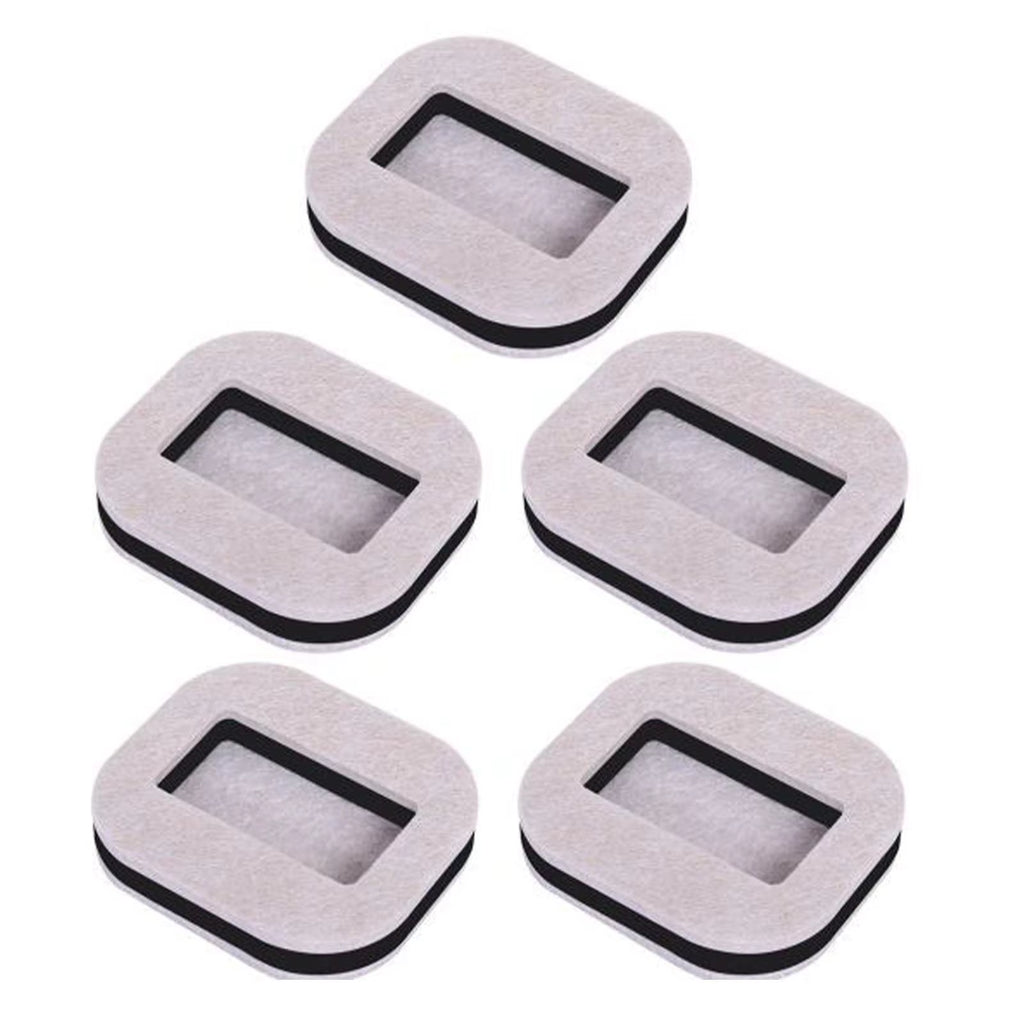 5Pcs Office Chair Wheel Stopper Chair Fixing Shockproof Wheel Scratches Floor Prevents Stopper Furniture Pad Caster Wood Ca S8V9