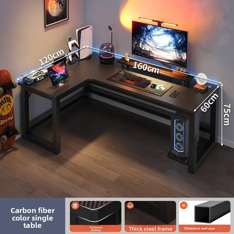 Computer Desk Home Corner Table Study Table Office Writing Desk E-Sports