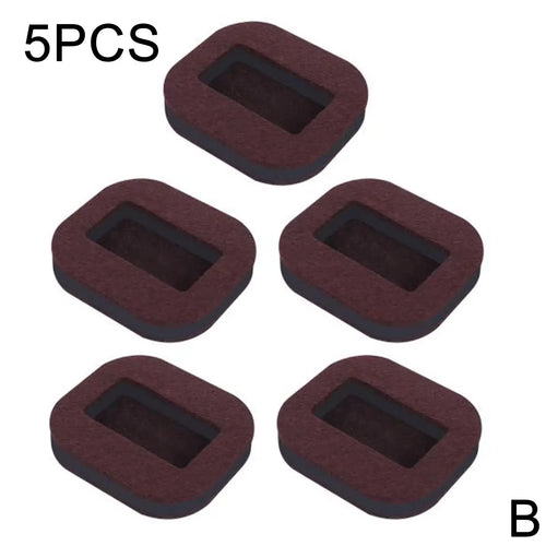 5Pcs Office Chair Wheel Stopper Chair Fixing Shockproof Wheel Scratches Floor Prevents Stopper Furniture Pad Caster Wood Ca S8V9