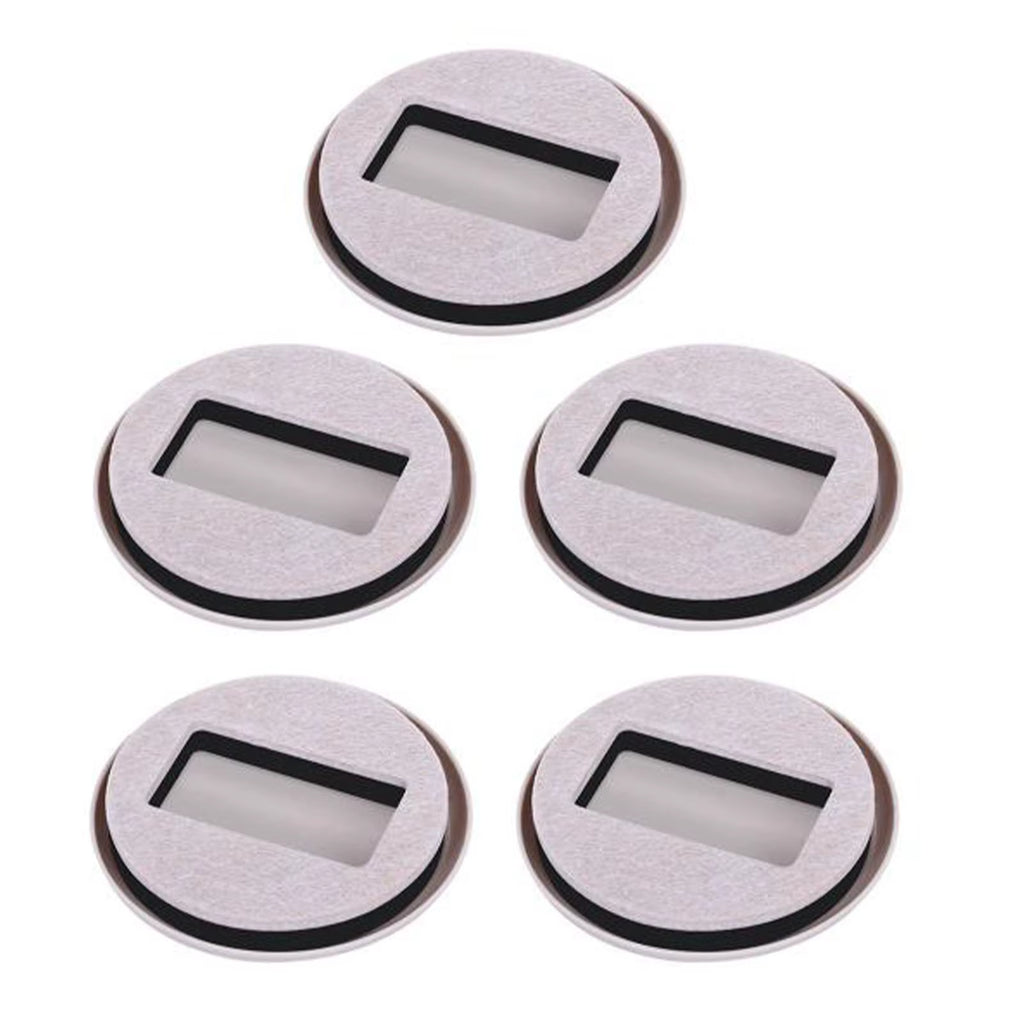 5Pcs Office Chair Wheel Stopper Chair Fixing Shockproof Wheel Scratches Floor Prevents Stopper Furniture Pad Caster Wood Ca S8V9